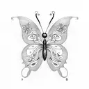 butterfly 1979 2002 tattoo design idea