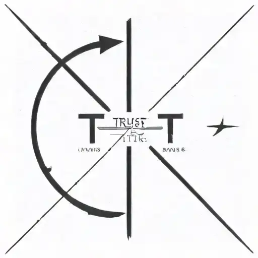 trust the process tattoo design idea