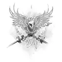 gay Phoenix strength tattoo design idea