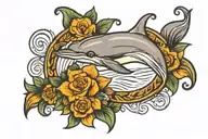 dolphin tattoo design idea