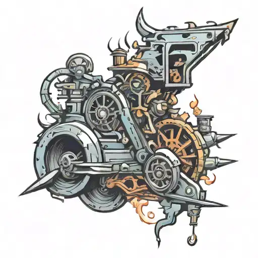 camino tattoo design idea