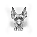 Vizsla tattoo design idea