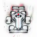formula 1 tattoo design idea