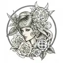 Taylor swift, blink 182, the Beatles  tattoo design idea