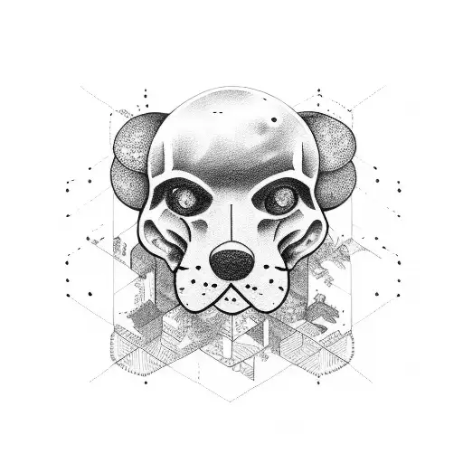 Pluto tattoo design idea