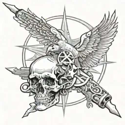 If You Want Peace Prepare for War tattoo design idea