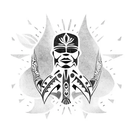 Filipino tribal outlining the arm muscles tattoo design idea