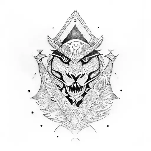 Mapuche tattoo design idea