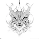 Mapuche tattoo design idea