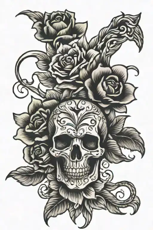 Wandering mind body soul tattoo design idea