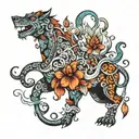 Anand Aarti tattoo design idea