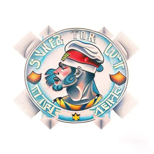 Bronx street sign tattoo design idea