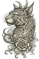 quixotic tattoo design idea