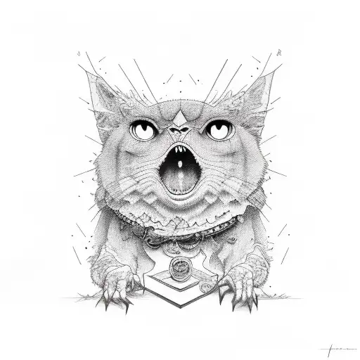 AM album cover and letters 505 tattoo design idea