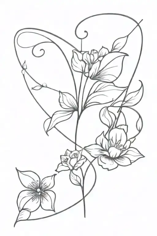 how lucky are we tattoo design idea