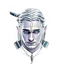 legolas tattoo design idea