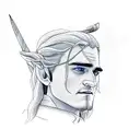 legolas tattoo design idea