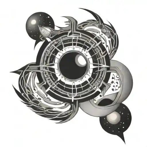 Interstellar STAY morus code tattoo design idea