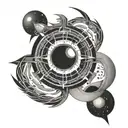 Interstellar STAY morus code tattoo design idea