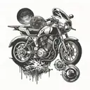 Interstellar STAY morus code tattoo design idea