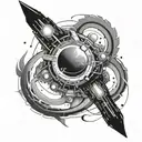 Interstellar STAY morus code tattoo design idea