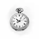 pocket watch Ancient Rome roman tattoo design idea