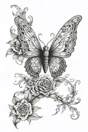 write a quote "pulvis et umbra sumus. we are but dust and shadow" tattoo design idea