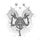 españa y cuba tattoo design idea