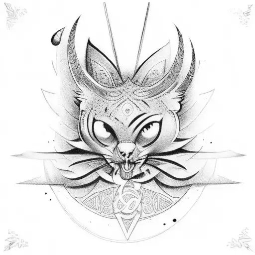 gada Mace tattoo design idea