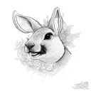 corazón de un verano sin ti de bad bunny tattoo design idea