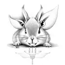 corazón de un verano sin ti de bad bunny tattoo design idea