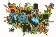 atlanta tattoo design idea