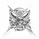 So i want to make a tatoo on my fore arm to represent the struggle of a law enforcement officer, but i also dont want to tattoo design idea