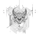 carpentry tattoo design idea