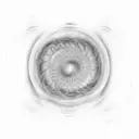 spiral fractal universe nebula tattoo design idea