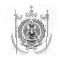 Imperio romano, Julio cesar tattoo design idea