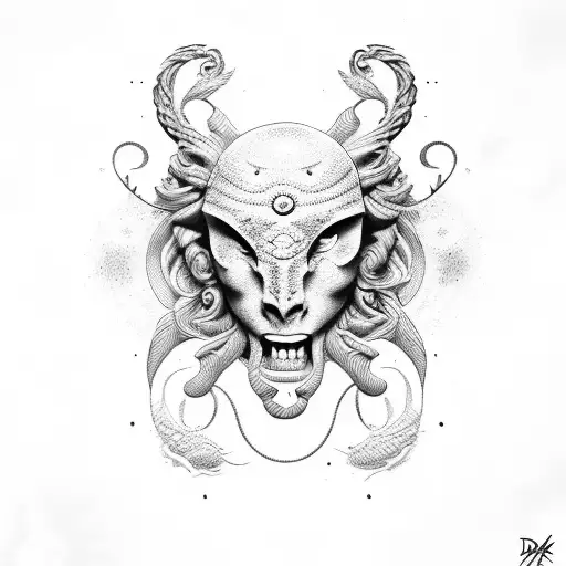 Dionysus  tattoo design idea