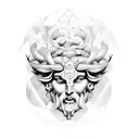 Dionysus   tattoo design idea