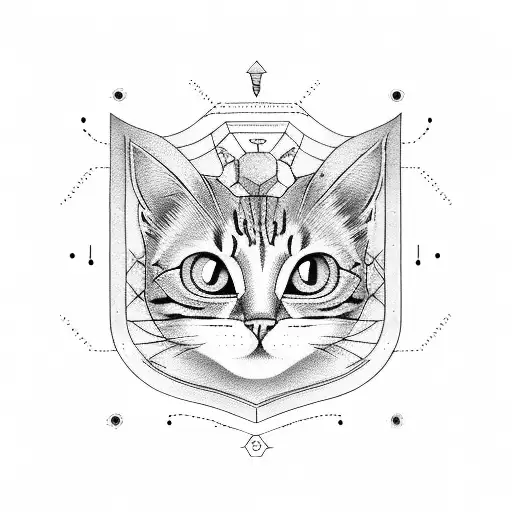 software engineer binary code cat game tattoo design idea