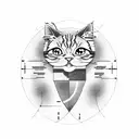 software engineer binary code cat game tattoo design idea