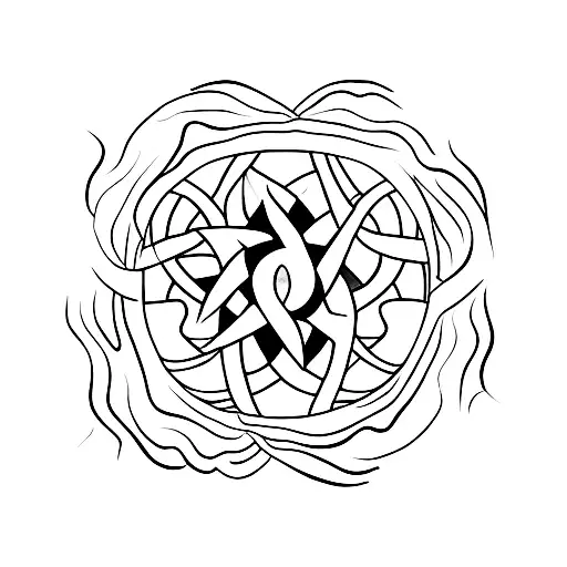four elements tattoo design idea