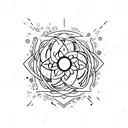 four elements tattoo design idea
