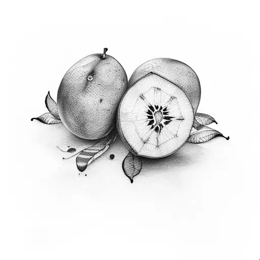 mango  tattoo design idea
