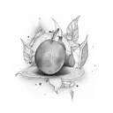 mango  tattoo design idea