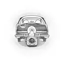 car dashboard with timepiece  tattoo design idea