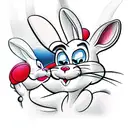 bugs bunny tattoo design idea