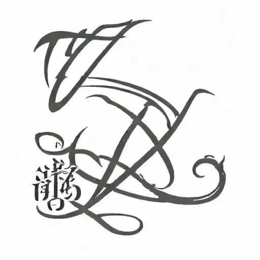kaizen Chinese  script tattoo for neck  tattoo design idea