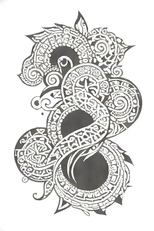 indian band tattoo tattoo design idea