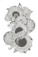 indian band tattoo tattoo design idea