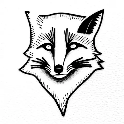  Red fox, where you see a lot of design and a full moon in addition to having Miguel's name if possible tattoo design idea